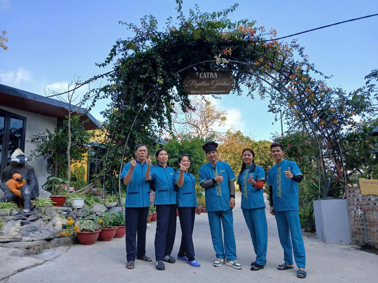 Catba Papillon Garden Bungalows & Resort Hien Hao Exterior photo