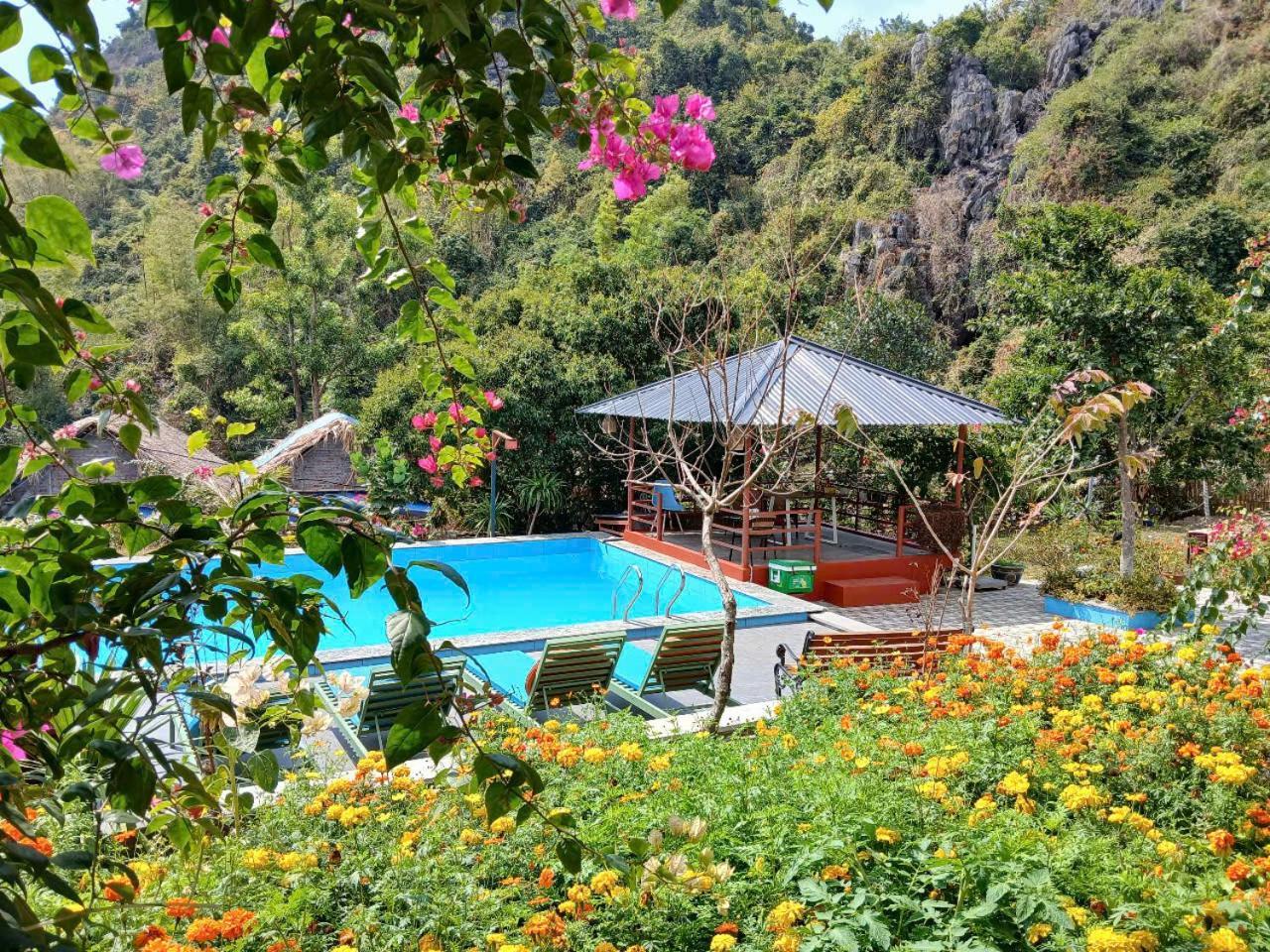Catba Papillon Garden Bungalows & Resort Hien Hao Exterior photo